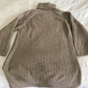 Turtleneck sweater tunic